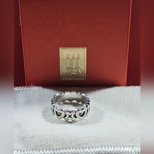 James Avery Retired Hugs And Kisses Ring
